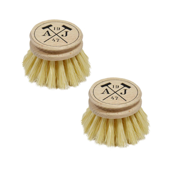 Andrée Jardin 2 replaceable heads for dish brush