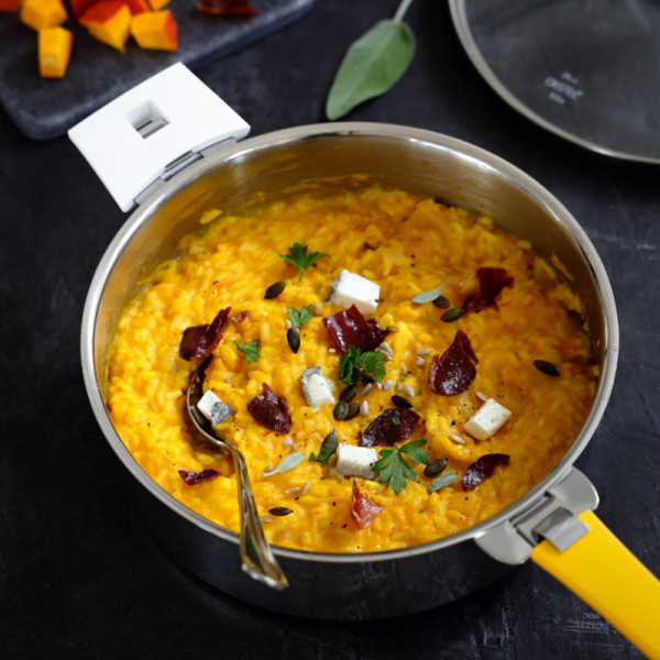 Cristel Mutine removable stainless steel stockpot - 3 sizes