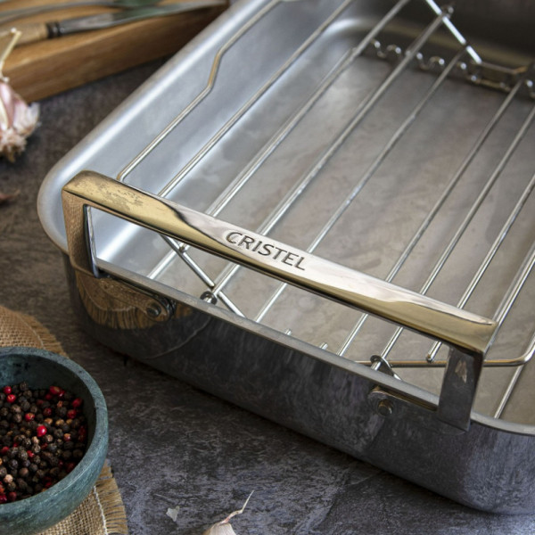 Cristel Oven dish Roaster stainless steel - 2 sizes