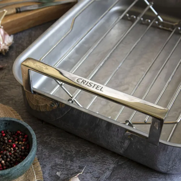 Cristel Oven dish Roaster stainless steel - 2 sizes