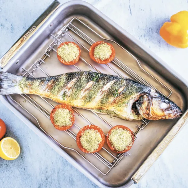 Cristel Oven dish Roaster stainless steel - 2 sizes