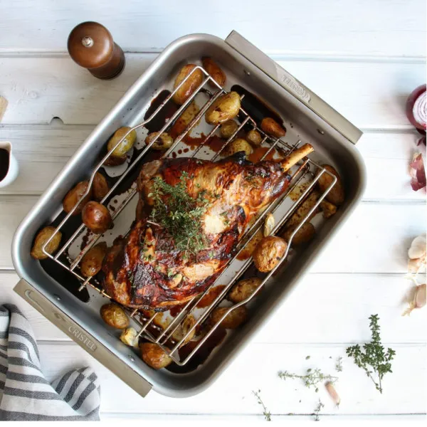 Cristel Oven dish Roaster stainless steel - 2 sizes