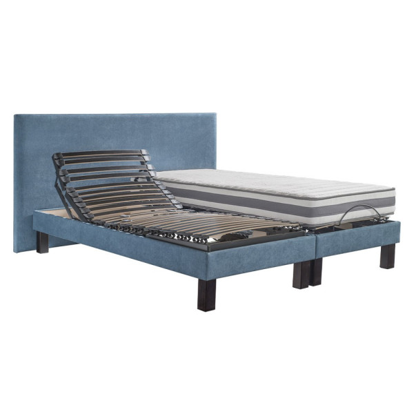 Electric bed base 2 Atlantis 100 Duvivier motors - 4 sizes - 12 colors