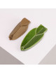 Monochromic ceramic cicada soap dish - 2 colors