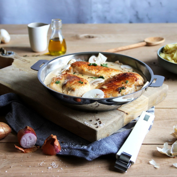 Cristel Mutine Deep Frying Pan - 2 sizes