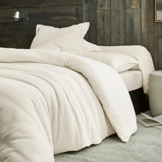 Blanc des Vosges COSY cotton gauze bedding set - 7 colors