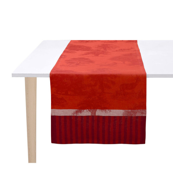 Le Jacquard Français Table runner Souveraine Linen - 3 colors