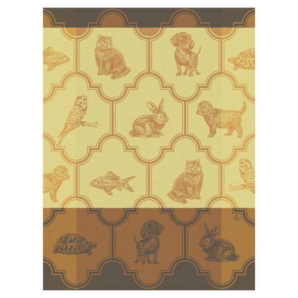 Le Jacquard Français Nos Acolytes cotton tea towel - 3 colors