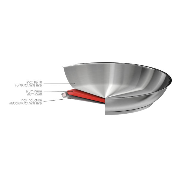 Cristel Strate Frying pan - 6 sizes