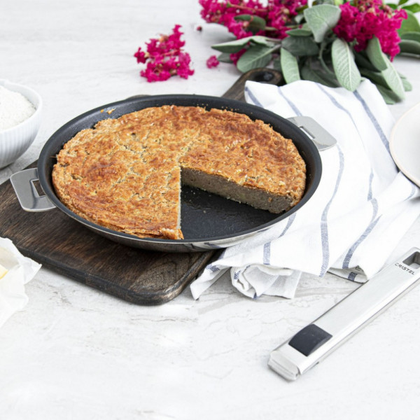 Cristel Strate Stainless Frying Pan non-stick coating - 6 sizes