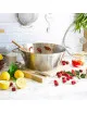 Cristel stainless steel jam pot - 2 sizes