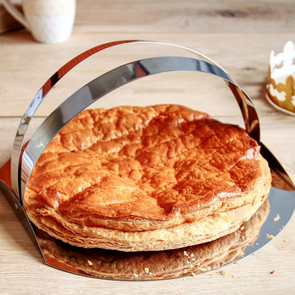 Stainless steel pie mold 28cm Cristel