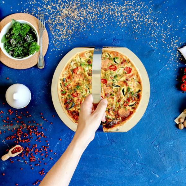 Stainless steel pie mold 28cm Cristel