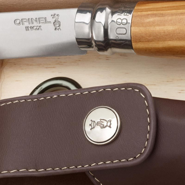 Opinel Luxury Traditional Olive Wood Knife