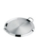 Plancha grill stainless steel with lid 34cm Cristel