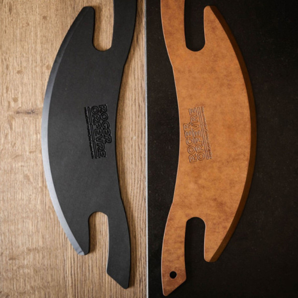 Roger Orfèvre Pizza rocket paperstone - 2 finishes