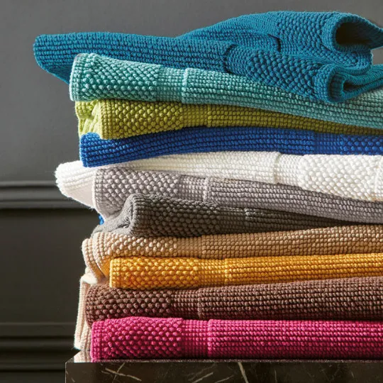 Blanc des Vosges Comores bath mat - 13 colors 2 sizes