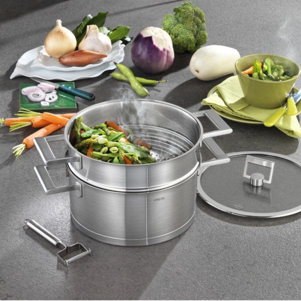 Strate Cristel glass flat lid - 8 sizes