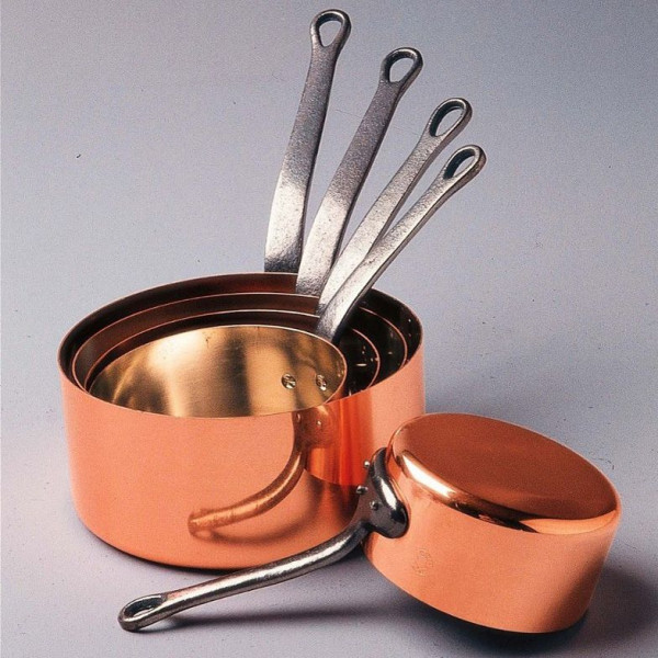 Baumalu tinned copper saucepan - 5 sizes