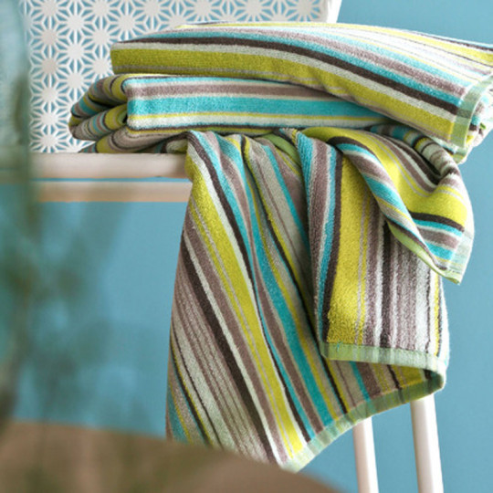 Blanc des Vosges Stratta bath towel - 2 colors