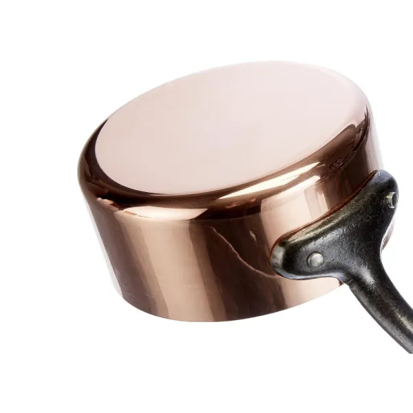 Set of 3 Baumalu tinned copper saucepans