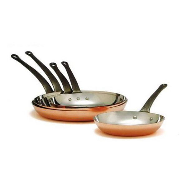 Baumalu tinned copper frying pan - 4 sizes