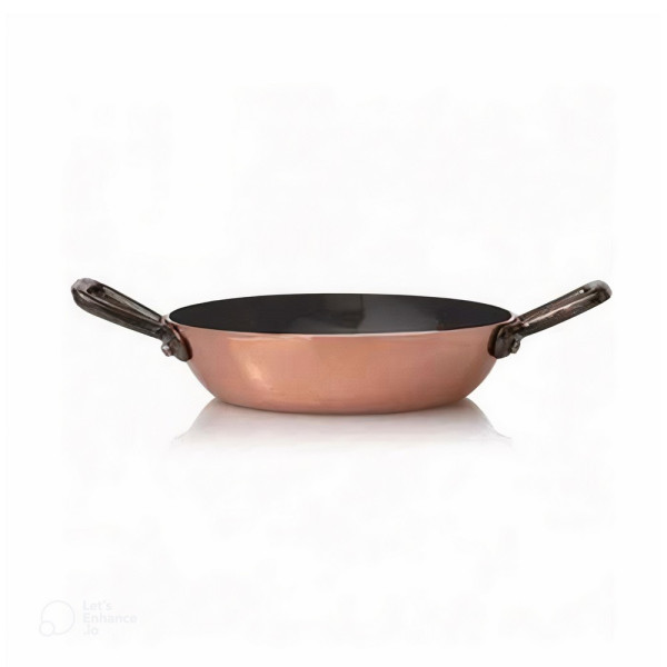 Baumalu tinned copper round dish - 2 sizes