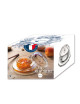 La Rochère 6 individual butter dishes Abeille