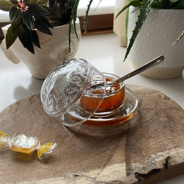 La Rochère 6 individual Versailles butter dishes