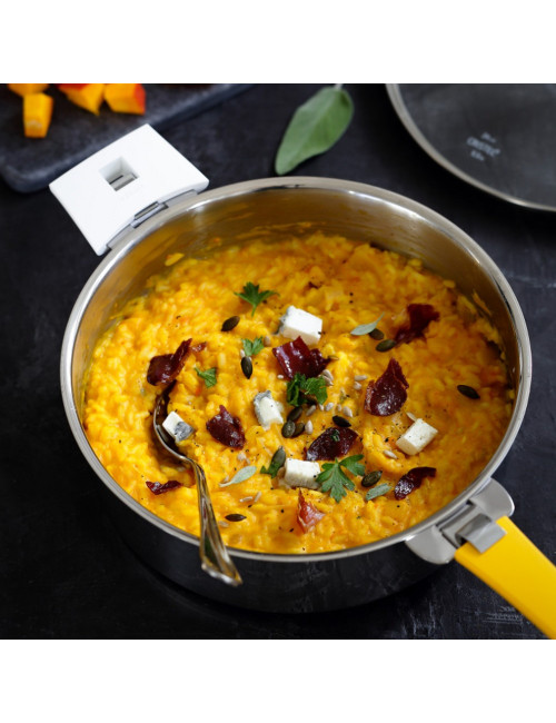 Cristel Mutine Removable Handle Stockpot - 2 sizes