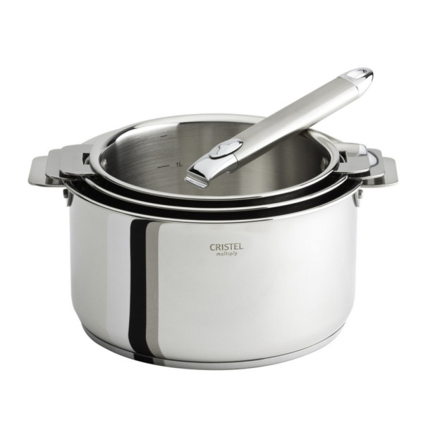 Cristel Casteline Steam Cooking Set