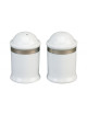 Deshoulières Versailles platine salt and pepper shakers