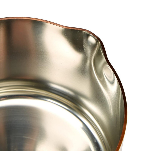 Baumalu smooth copper sauce boat