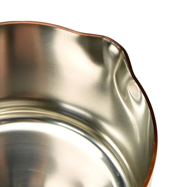 Baumalu smooth copper sauce boat