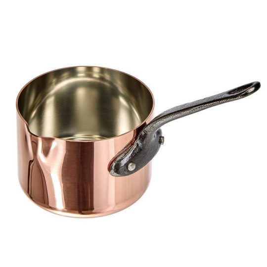 Baumalu smooth copper sauce boat