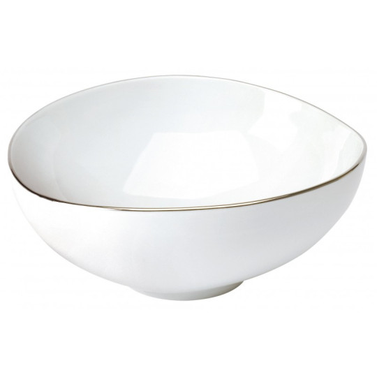 Deshoulières Galet platinum 6 spaghetti bowls