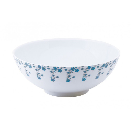 Deshoulières Blue Flowers Fleurs bleues Salad Bowl 250cl