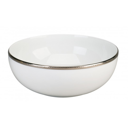 Deshoulières Versailles Platine platinum salad bowl 300cl