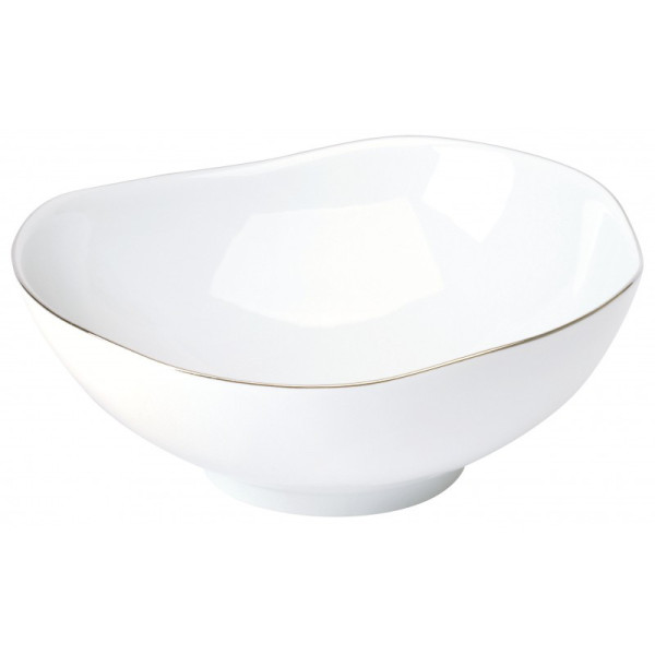 Deshoulières Galet platine Platinum Pebble salad bowl 175cl