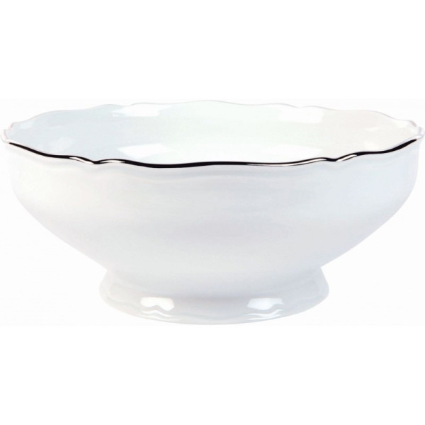 Deshoulières Colbert platinum salad bowl 280cl