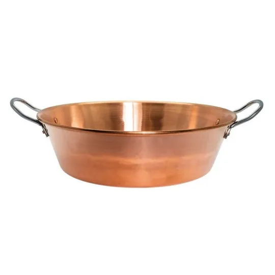 Jam pan 38cm smooth copper Baumalu