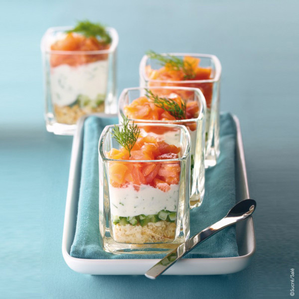 La Rochère 6 KUBE appetizers - 2 sizes
