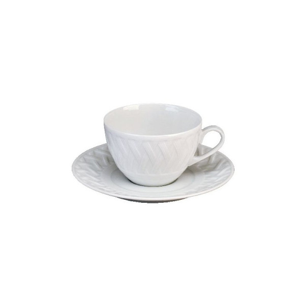 Deshoulières Louisiana 6 cups and saucers - 4 capacities