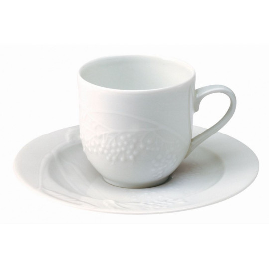 Deshoulières Promenade 6 cups and saucers - 4 capacities