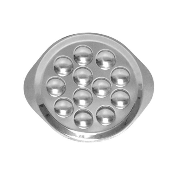 DEGRENNE Round snail dish Plain Mirror