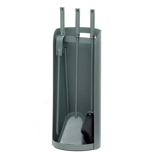 REIGNOUX grey fireplace set