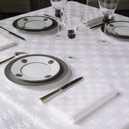 Le Jacquard Français 4 napkins Anneaux