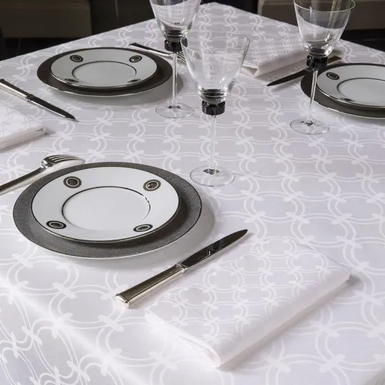 Le Jacquard Français 4 napkins Anneaux