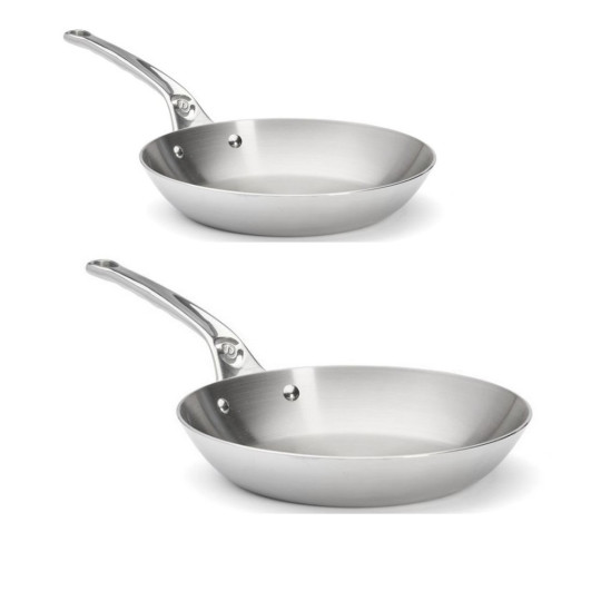 De Buyer Affinity set of 2 frying pans 24 and 28cm