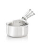 Battery set of 3 Affinity De Buyer saucepans